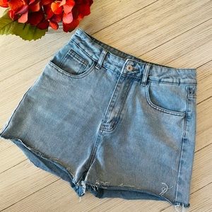 Strauss & AO denim/high waist shorts